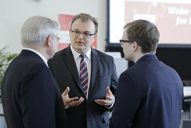 Event picture of the presentation of the Security Radar 2019 during a Paneldiscussion at the MuseumsQuartier in Vienna