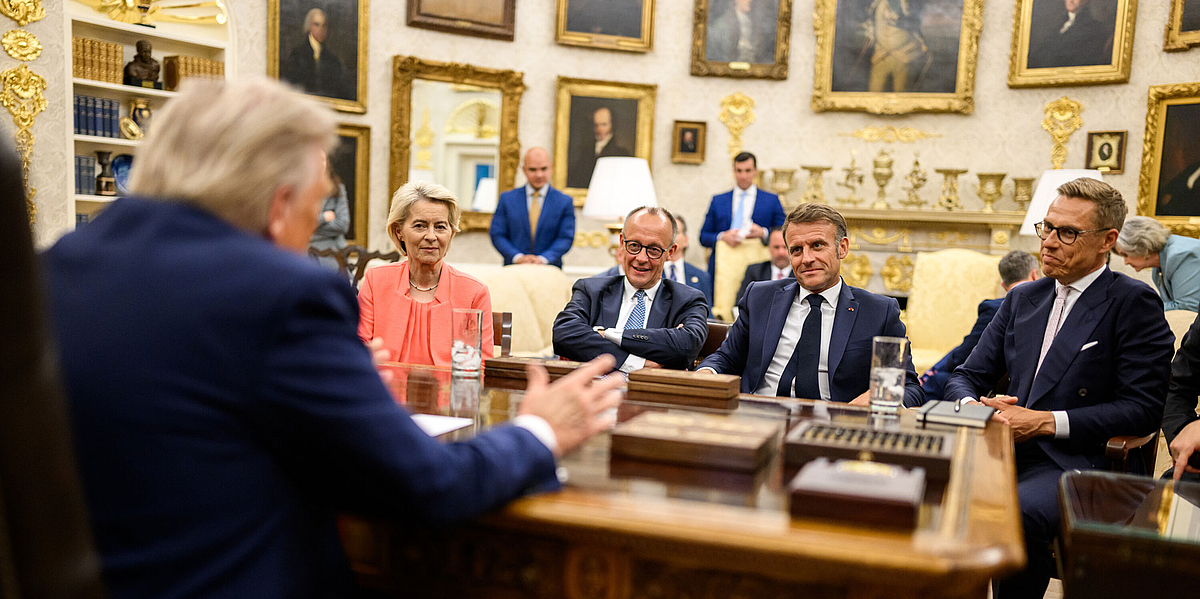 Trump Meeting With Zelensky and European Leaders