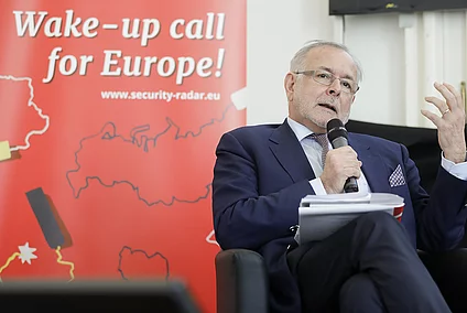 presentation of the Security Radar 2019 during a Paneldiscussion at the MuseumsQuartier in Vienna
