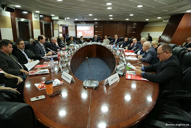 presentation of the Security Radar 2019 at MGIMO International Forum «Values and Interests in Communication between Russia and the West»