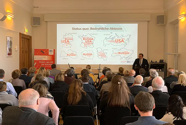 Event picture of the Security Radar 2019 roadshow in Austria