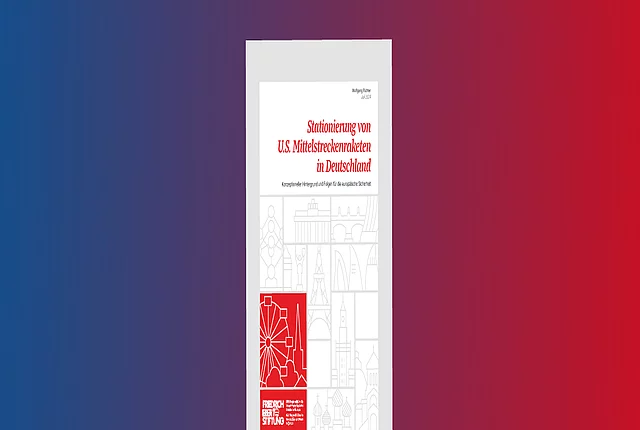 Cover image of the publication: Stationierung von U.S. Mittelstreckenraketen in Deutschland