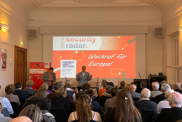 Event picture of the Security Radar 2019 roadshow in Austria