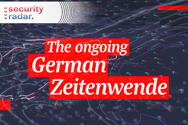 The ongoing German Zeitenwende
