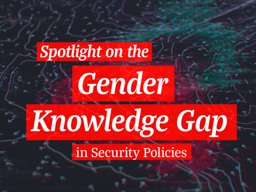 Security Radar 2023: Spotlight on the gender knowledge gap in security policies