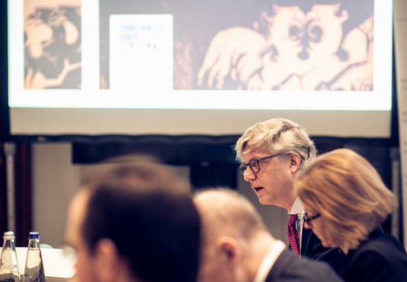 Presenting scenarios "Thinking Ahead: Russia Beyond 2024" at the Munich Security Conference