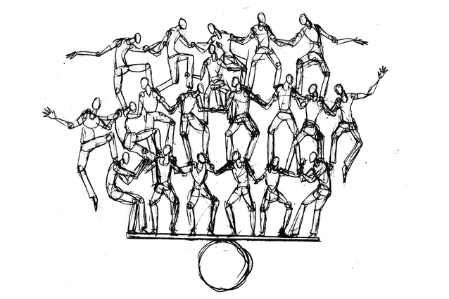 Project illustration: Balanced Peace