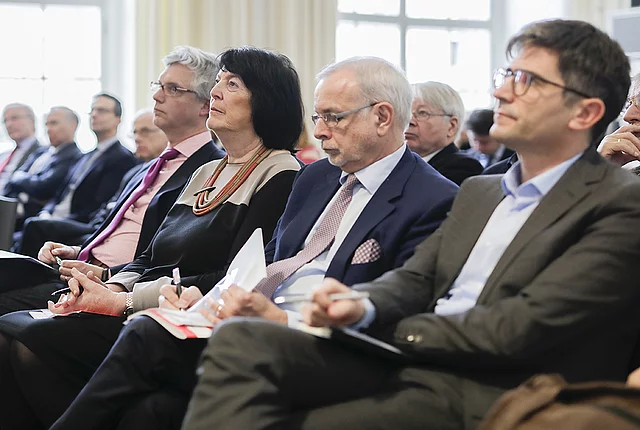 Event picture of the presentation of the Security Radar 2019 during a Paneldiscussion at the MuseumsQuartier in Vienna