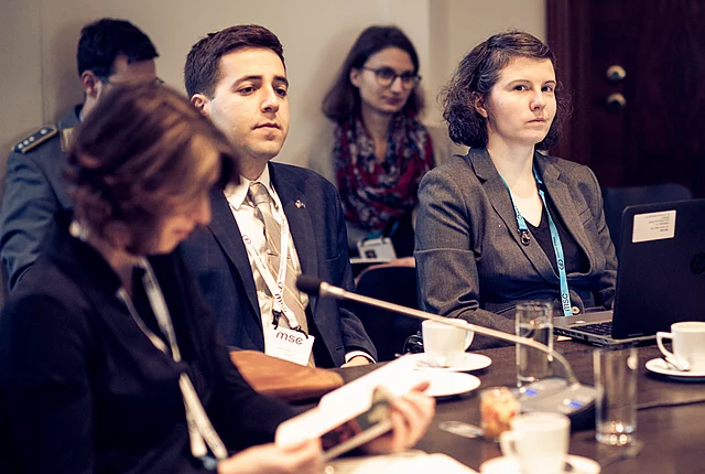 Presenting scenarios "Thinking Ahead: Russia Beyond 2024" at the Munich Security Conference