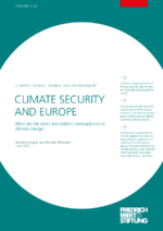 Climate security and Europe