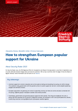 How to strengthen European popular support for Ukraine